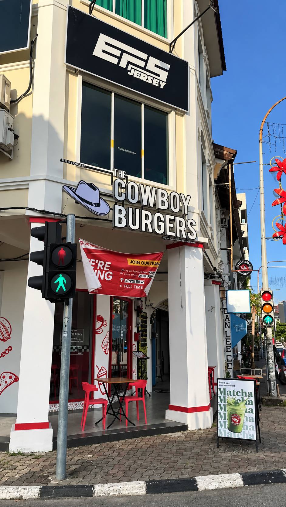 The Cowboy Burgers restaurant